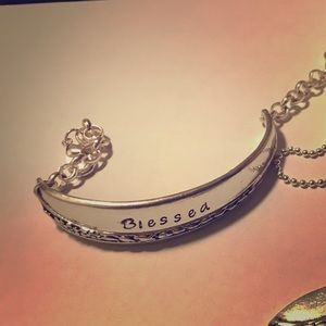 Plunder 
Silver "Blessed" bracelet.